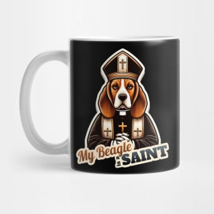 Beagle priest Mug